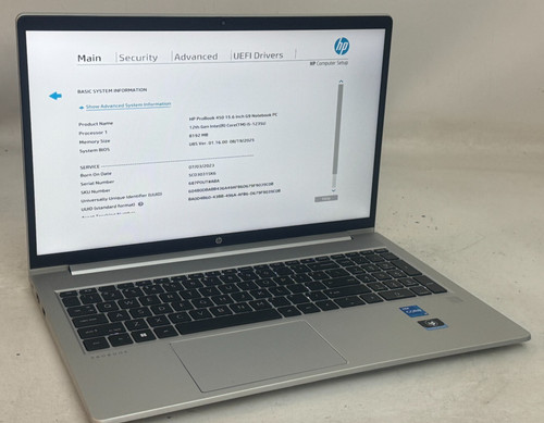 Probook 450 6 - hp, 15.6"